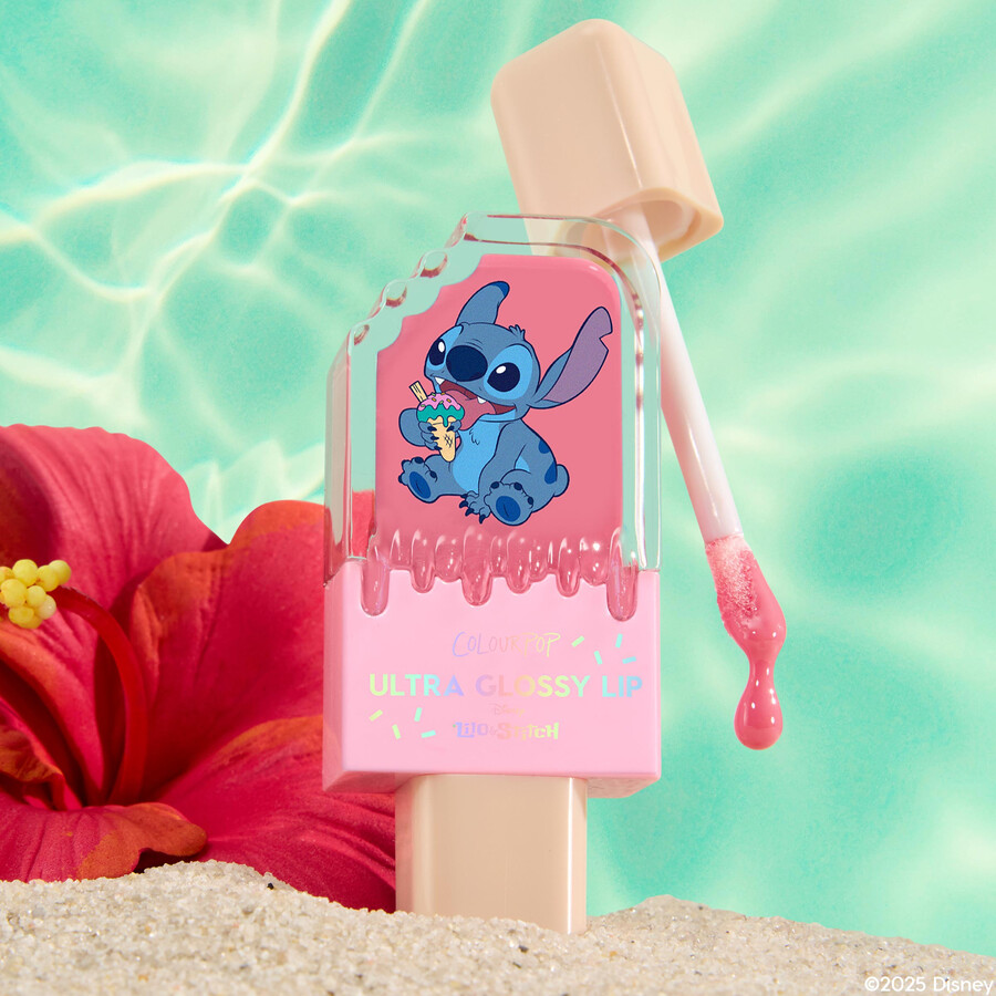 lápiz labial ultrabrillante disney lilo stitch