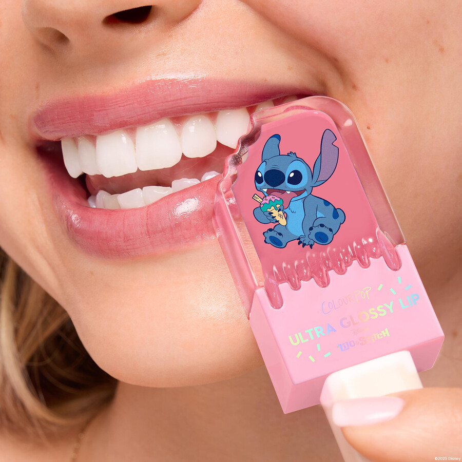 lápiz labial ultrabrillante disney lilo stitch