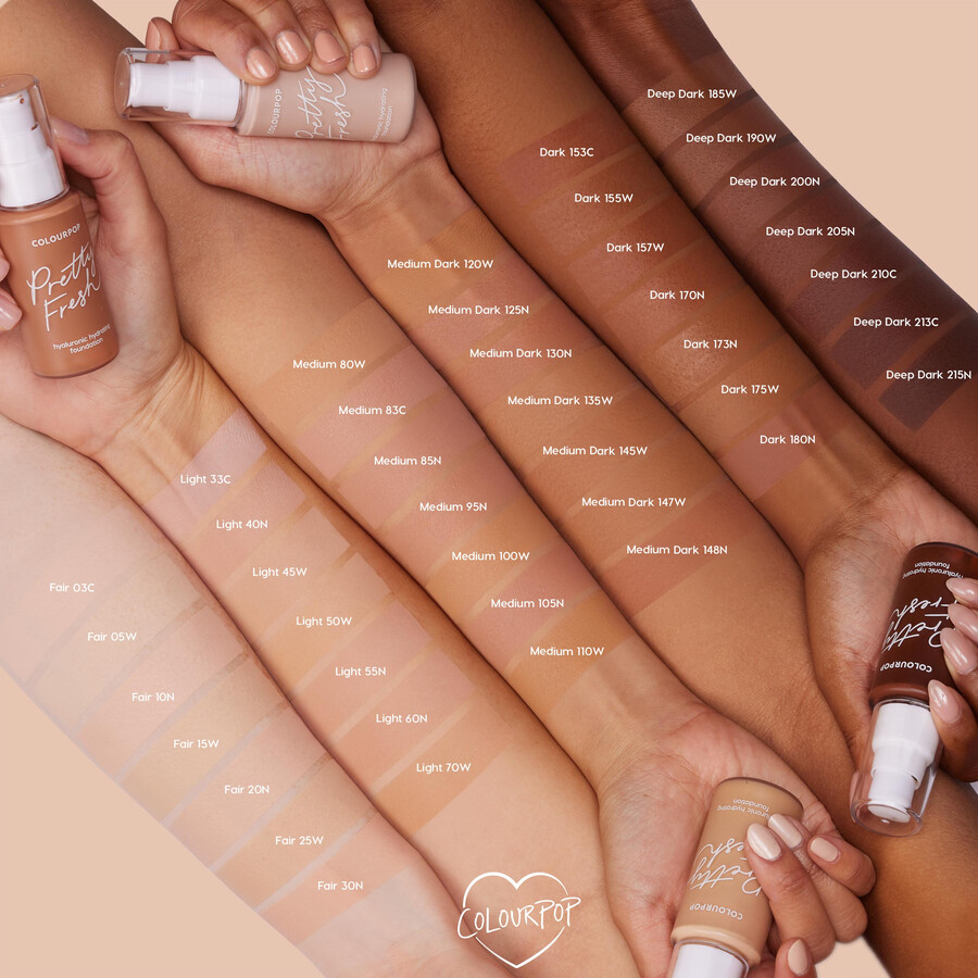 base de maquillaje hidratante con ácido hialurónico pretty fresh