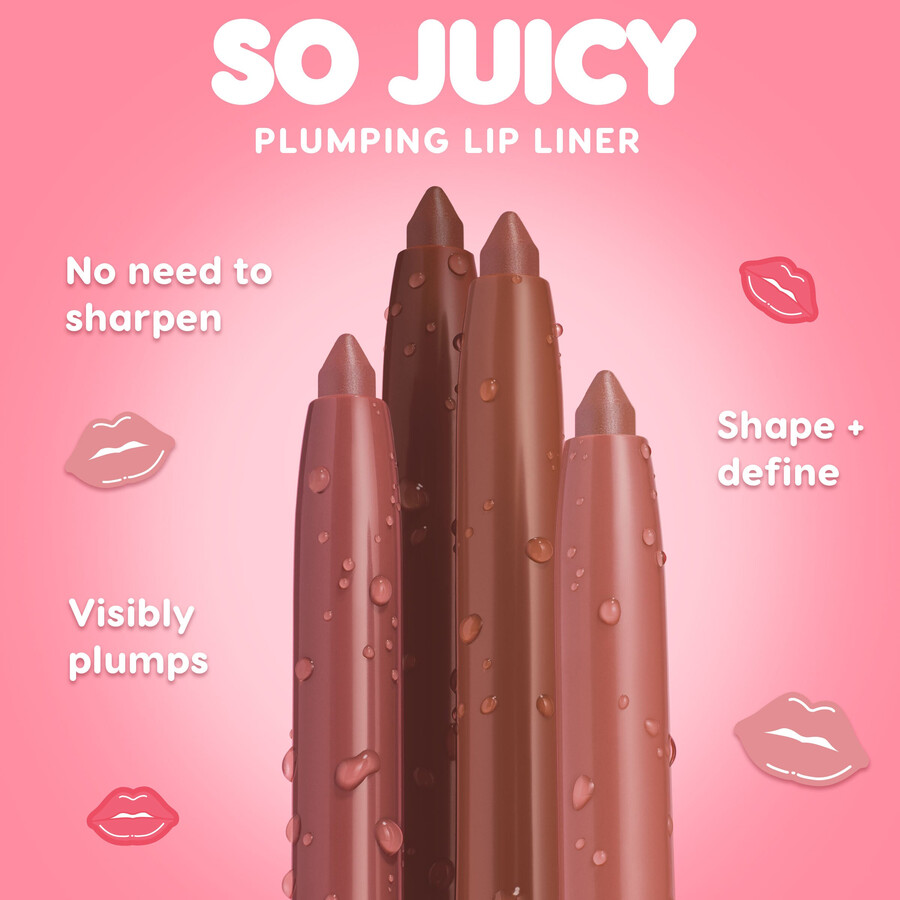 set de delineador de labios y bálsamo brillante
